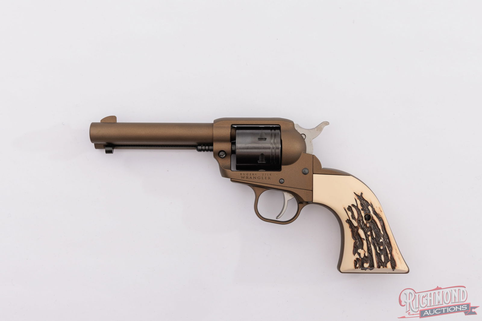 Ruger Wrangler .22 LR Single Action Revolver In Bronze With Original Box - 2