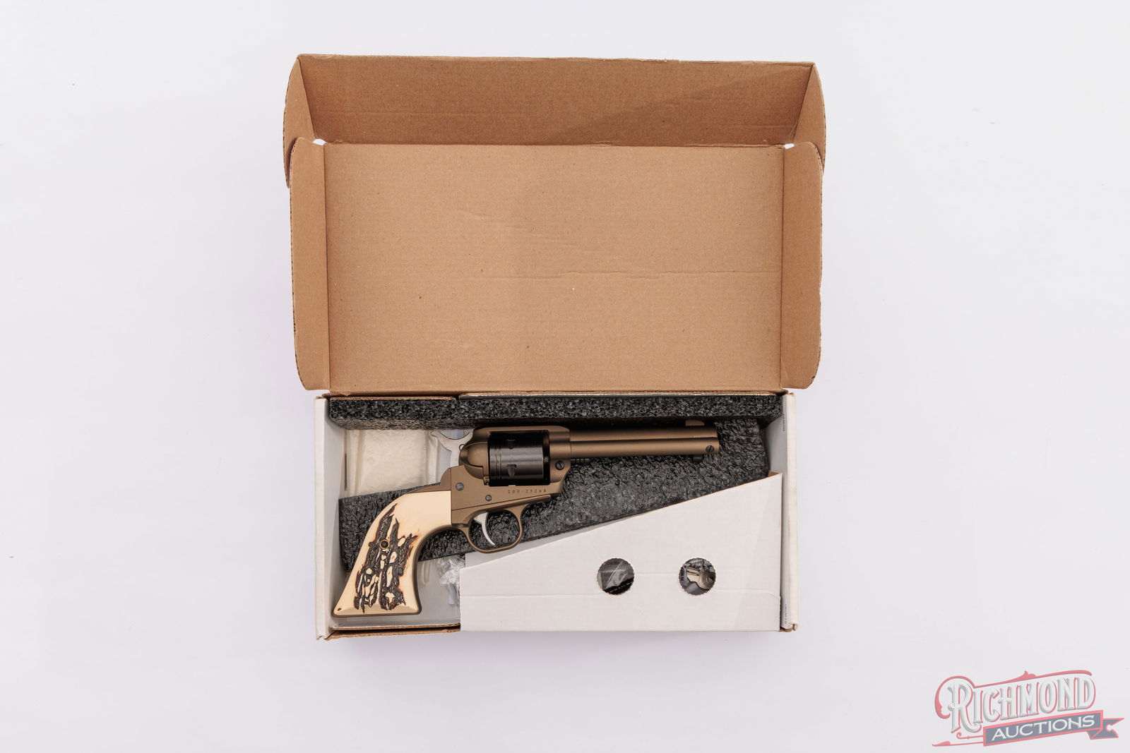 Ruger Wrangler .22 LR Single Action Revolver In Bronze With Original Box - 4