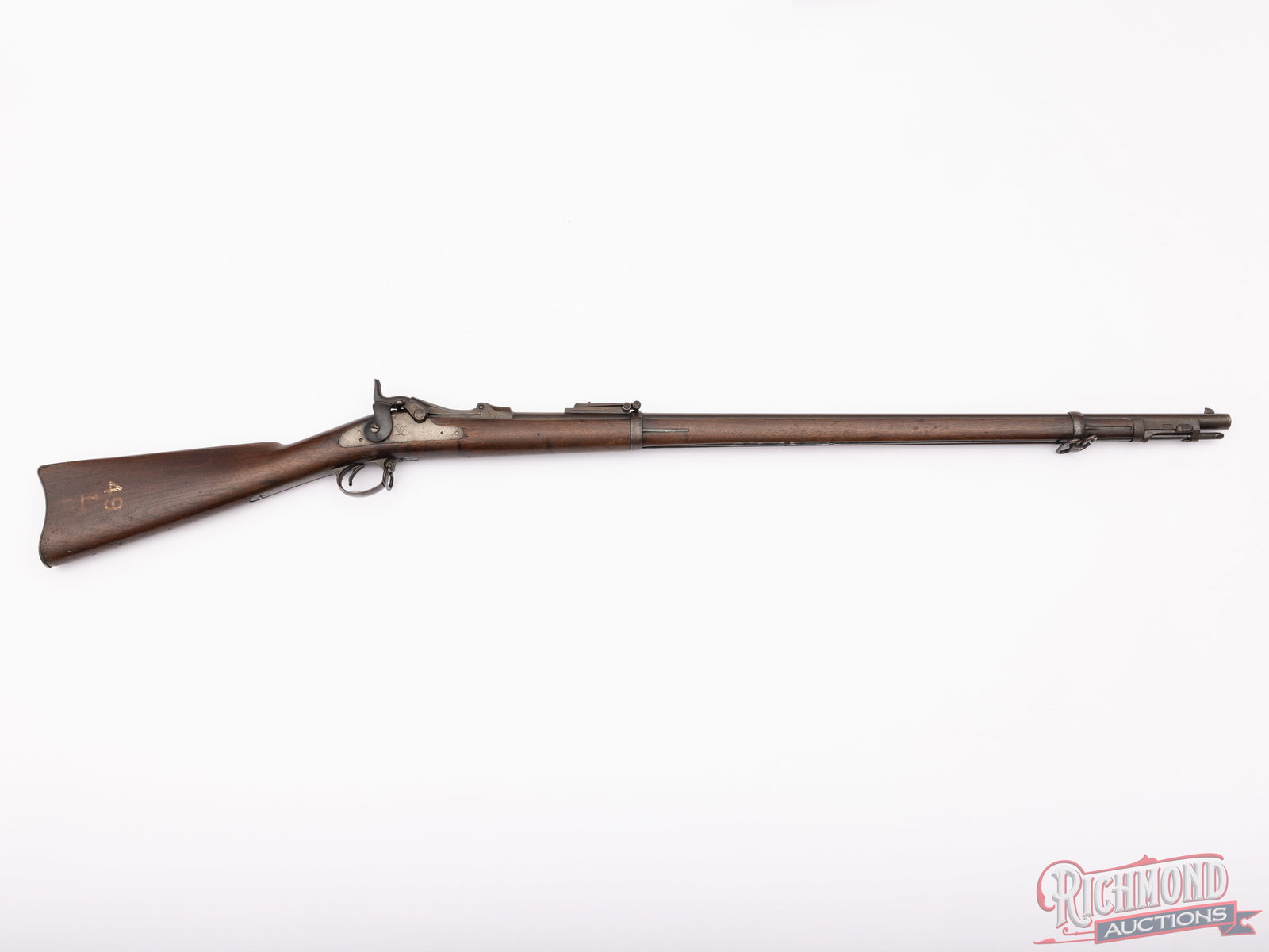 1880 Springfield Model 1884 Trapdoor Rifle With Rod Bayonet .45-70 Government (1 of 2)
