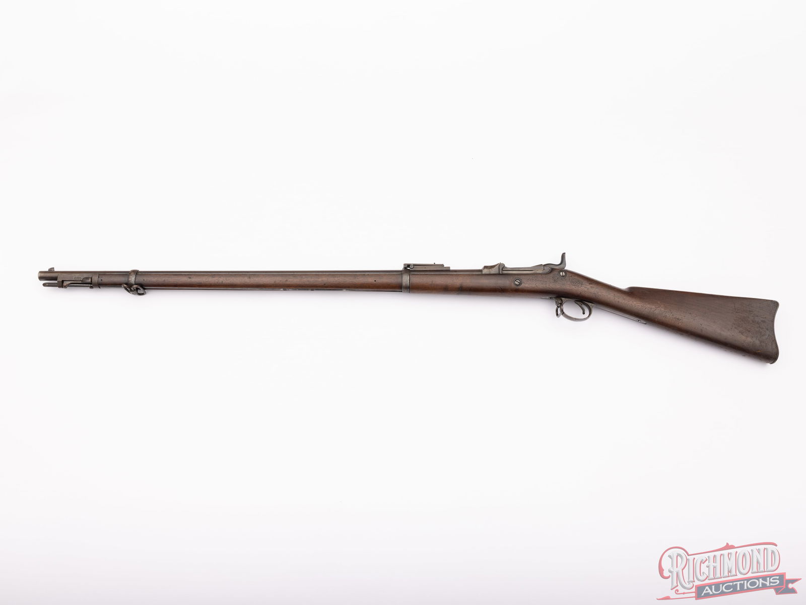1880 Springfield Model 1884 Trapdoor Rifle With Rod Bayonet .45-70 Government - 2