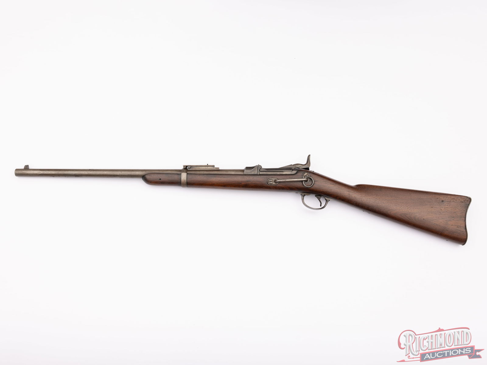 1888 Springfield Model 1884 Trapdoor Saddle Ring Carbine .45-70 Caliber - 2