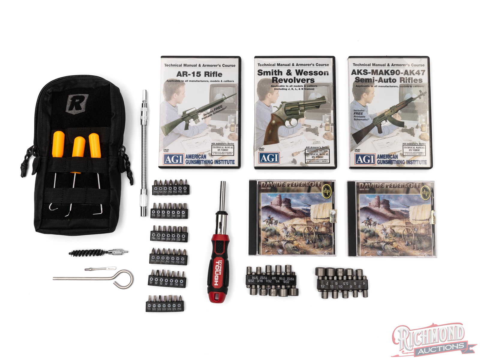 AGI Armorer's Course DVD's With Tools Set (1 of 1)
