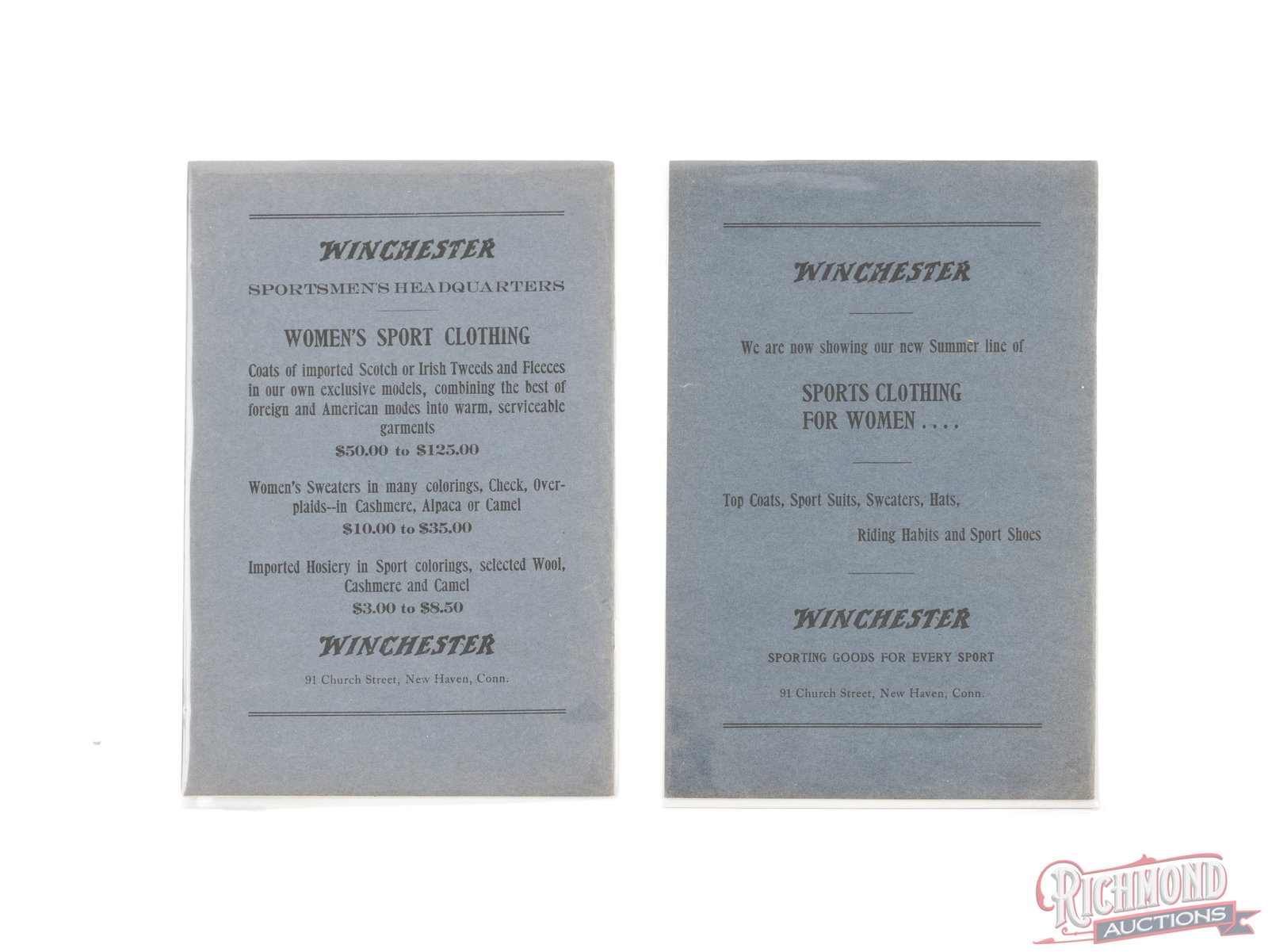 Two Winchester Women's Sport Clothing Catalogs (1 of 2)