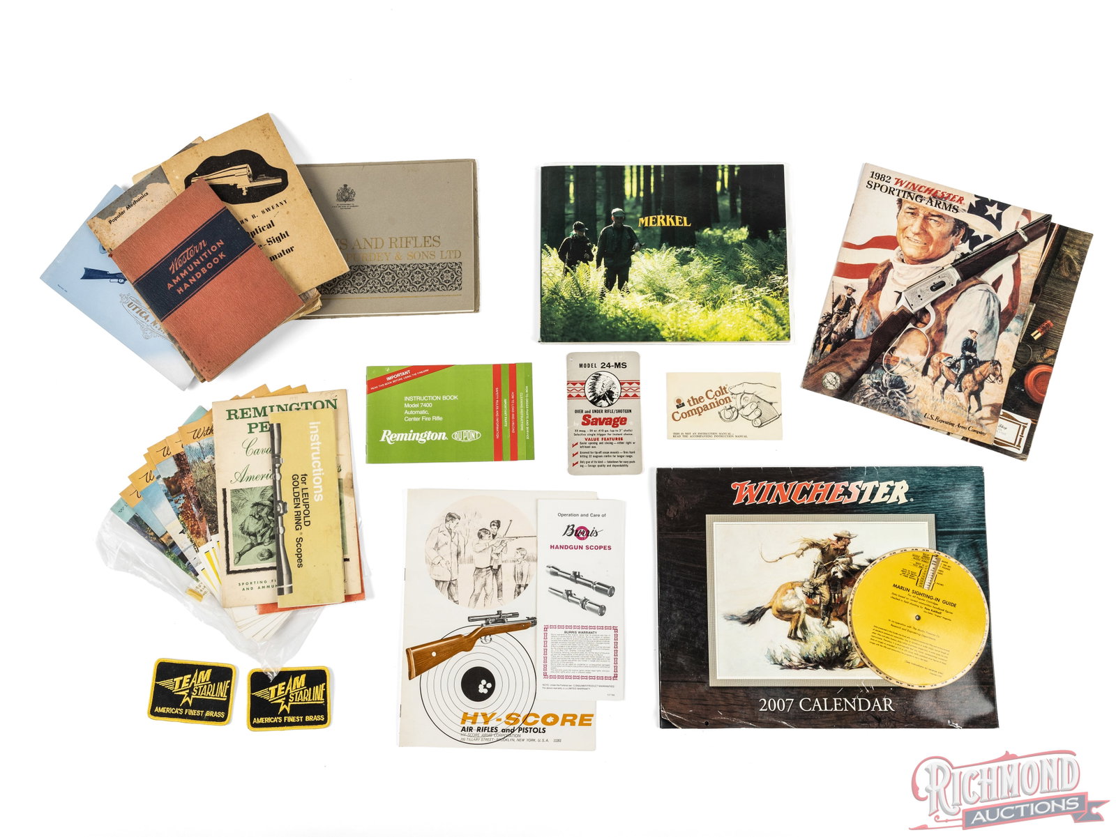 Collection of Vintage Catalogs And Price Lists For Winchester, Purdey, Merkel And More (1 of 1)