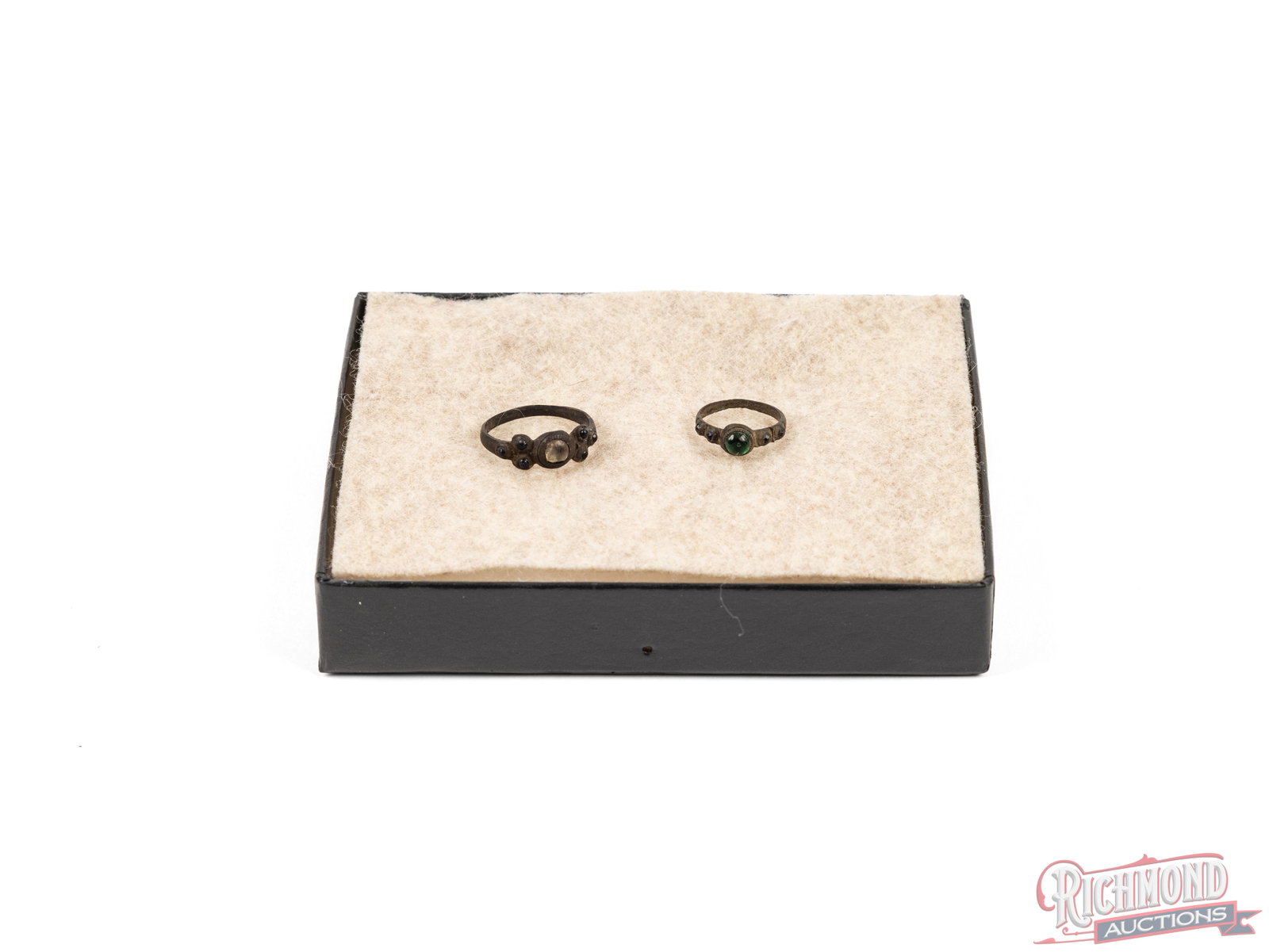 Pair of Rings From Brandon House Site, Manitoba (1 of 3)