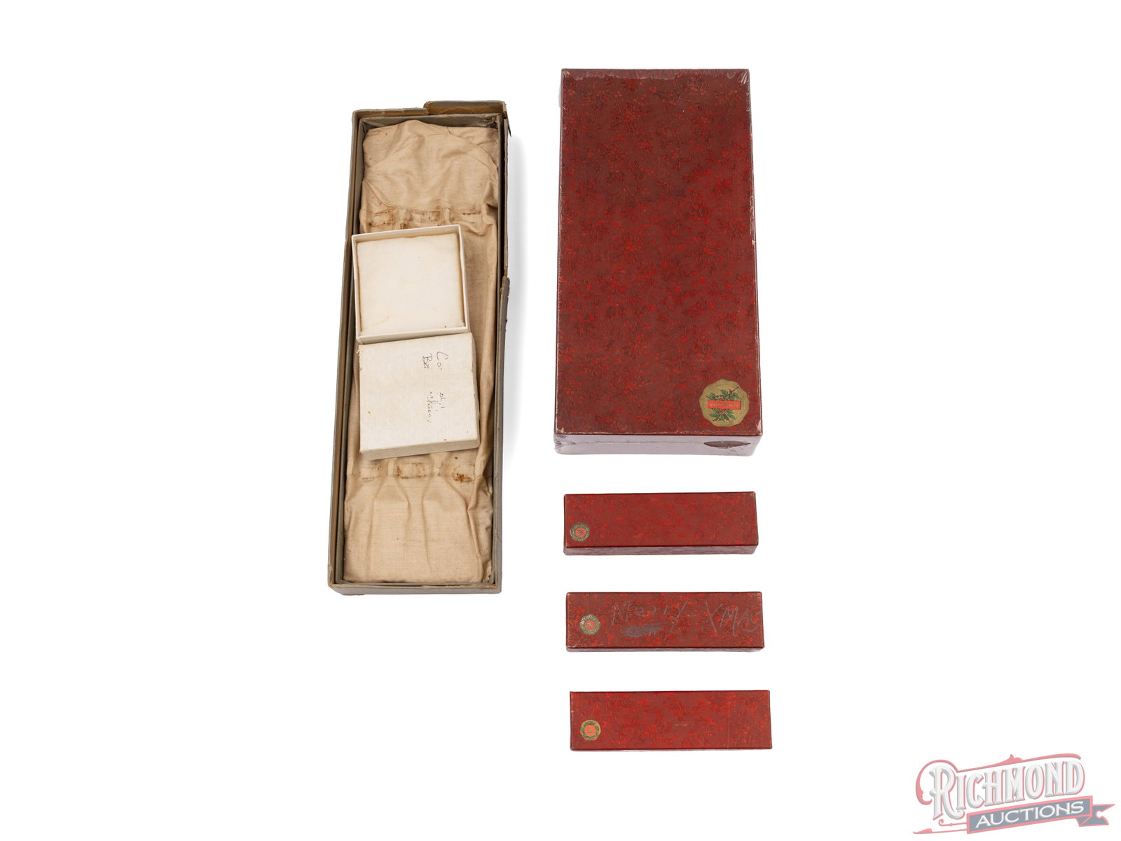 Five Winchester Gift Boxes Including Four Christmas Boxes (1 of 2)