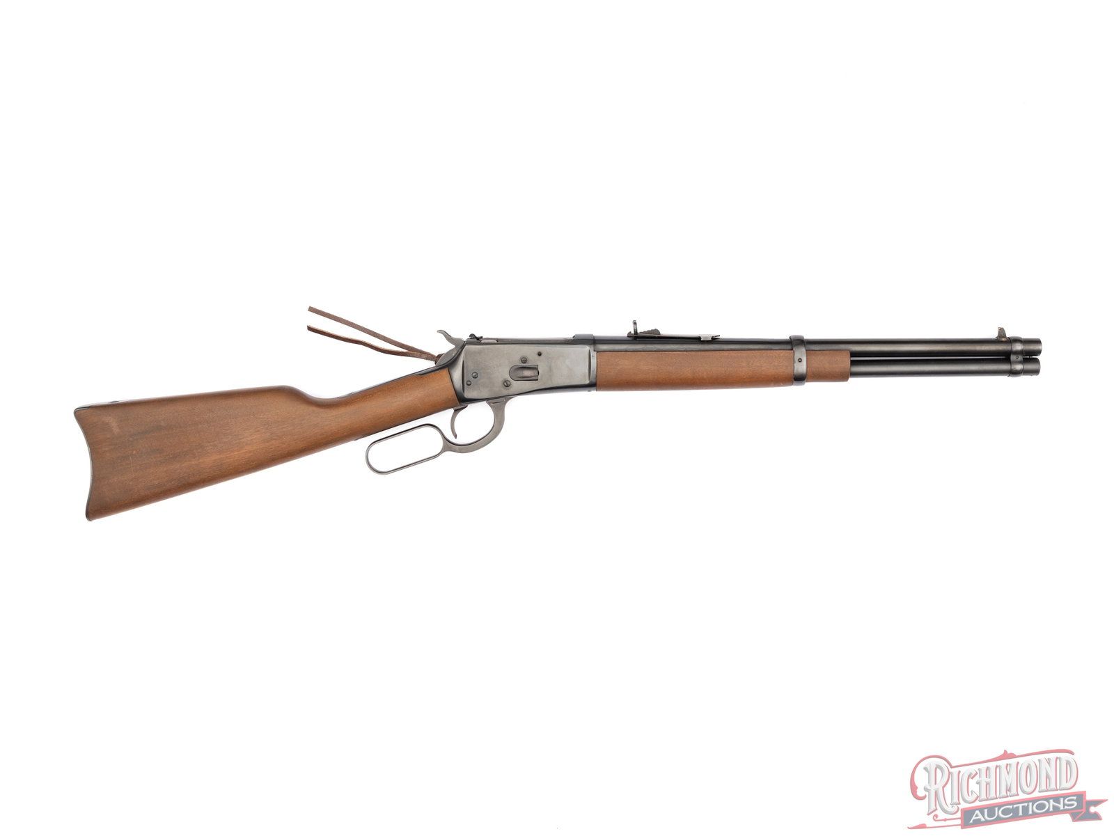 EMF Company Hartford Model Lever Action Saddle Ring Carbine 16" Barrel .45 Colt - 2
