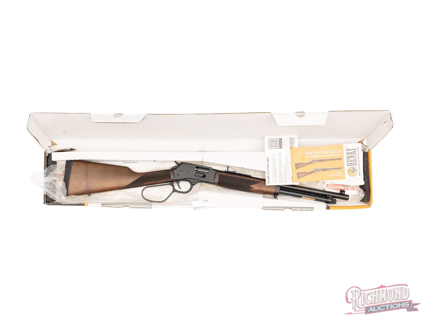 Henry H012GCR Big Boy Carbine Lever Action Rifle .45 Colt in Original Box - 4
