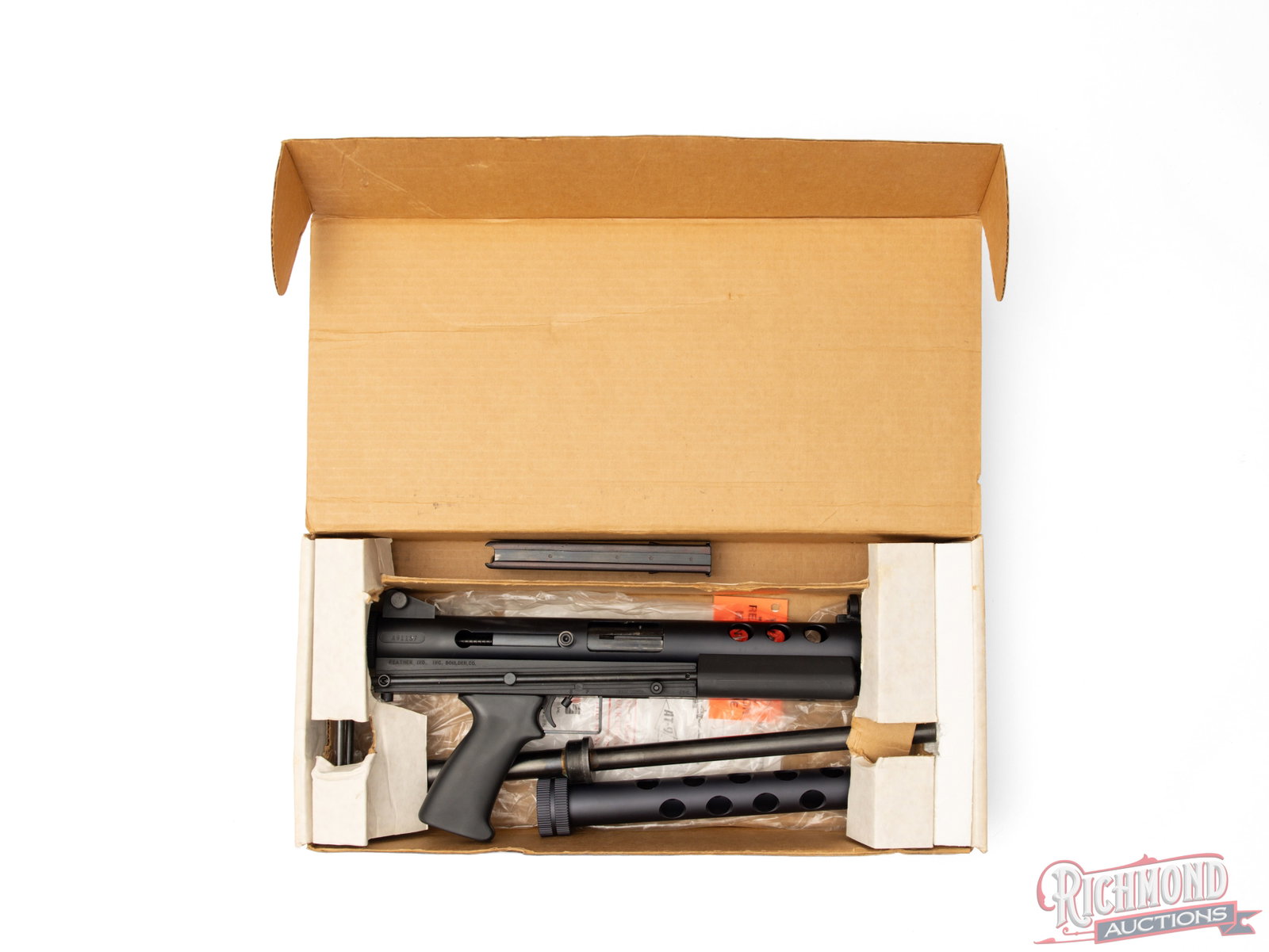 Feather Industries AT-9 Semi-Automatic 9mm Luger Survival Rifle In Original Box - 4