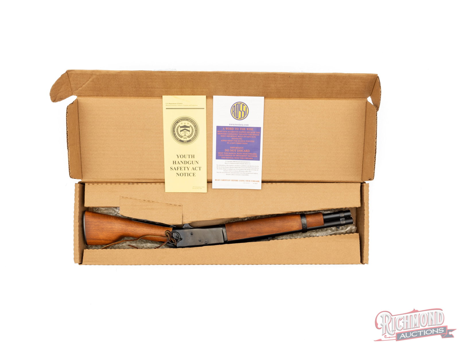 Rossi R92 Ranch Hand .44 MAG Mares Leg Large Loop Lever Action Pistol In Original Box - 4