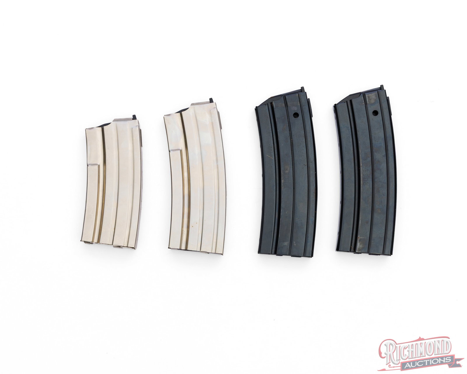 Four Ruger Mini-14 Magazines 20, 25, And 30 Round .223 Rem /5.56 Nato - 2
