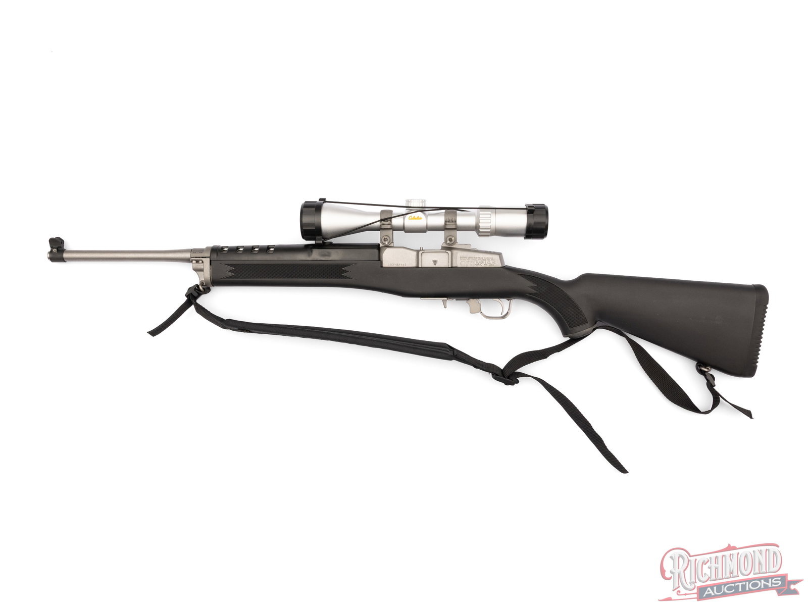 Ruger Mini-14 Ranch Rifle 5.56 NATO Semi-Auto Rifle With Scope & Factory Box - 3