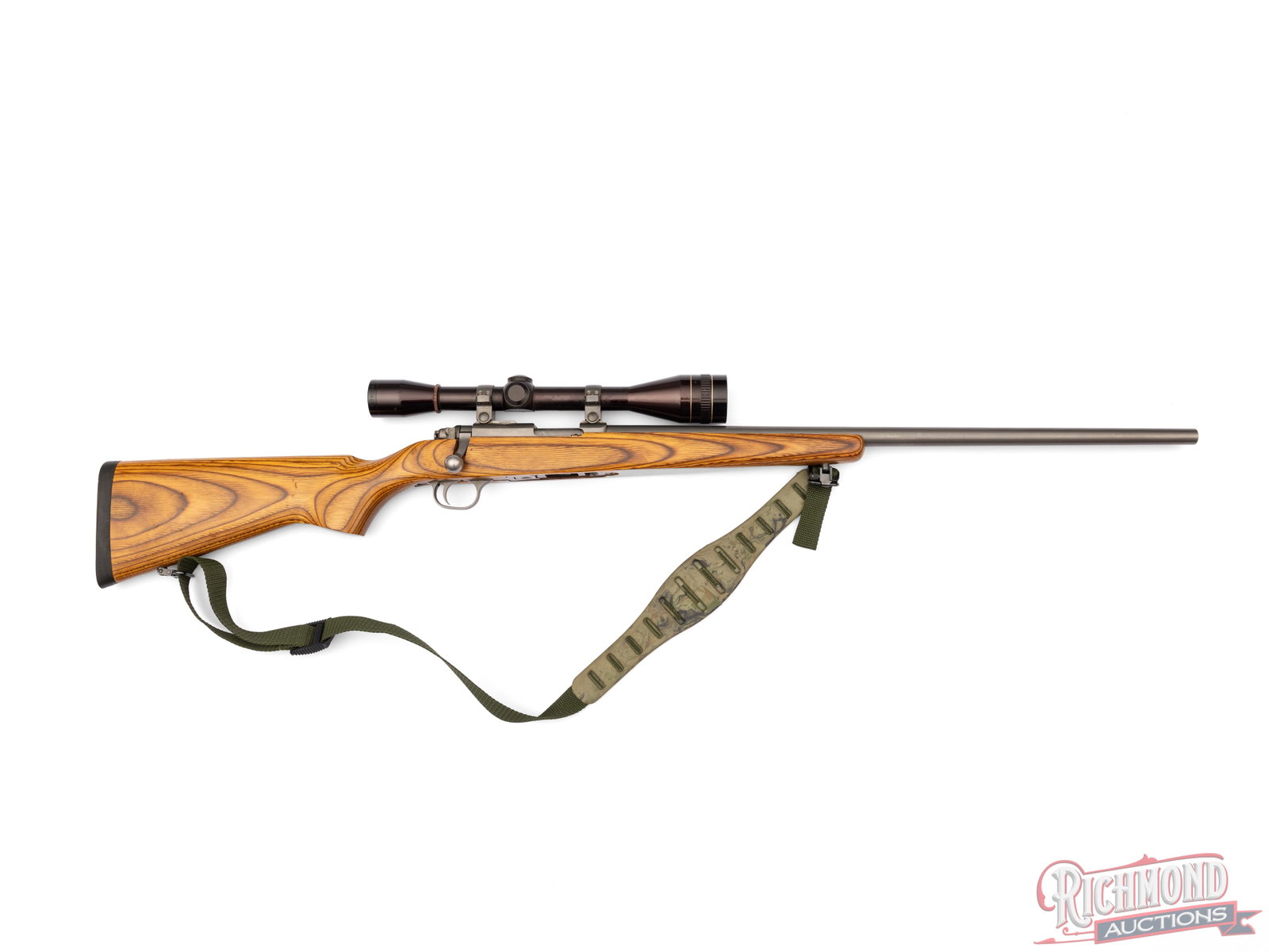Ruger All-Weather 77/22 Bolt Action Rifle in .22 WIN MAG with Leupold 12X Scope (1 of 2)