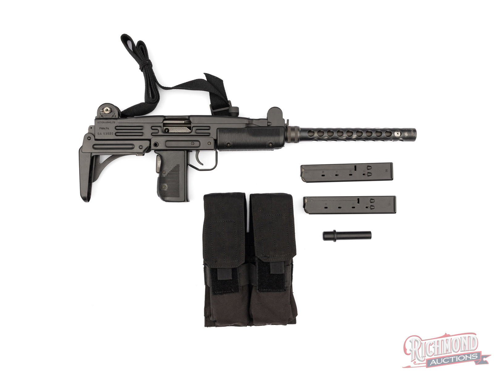 IMI Israel UZI Semi Auto Model B Carbine W/Case And Extra Magazines 9mm Parabellum - 2