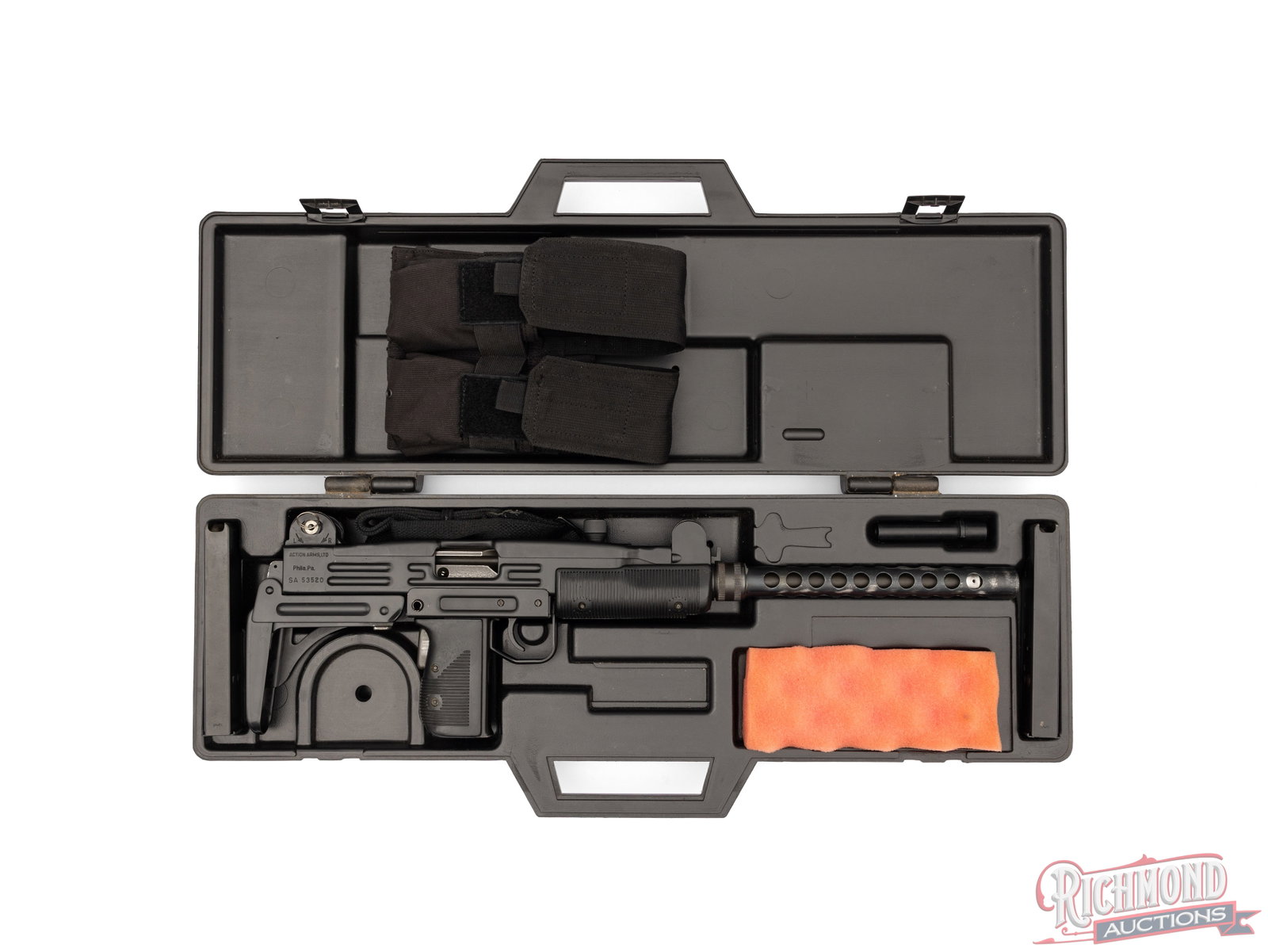 IMI Israel UZI Semi Auto Model B Carbine W/Case And Extra Magazines 9mm Parabellum - 4