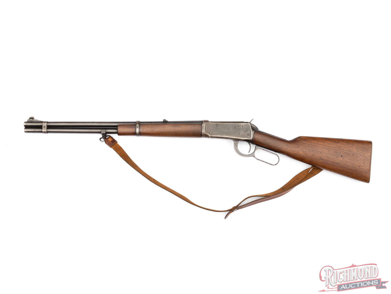 Pre '64 Flat Band Winchester Model 94 Lever Action Carbine In .32 WS - 2