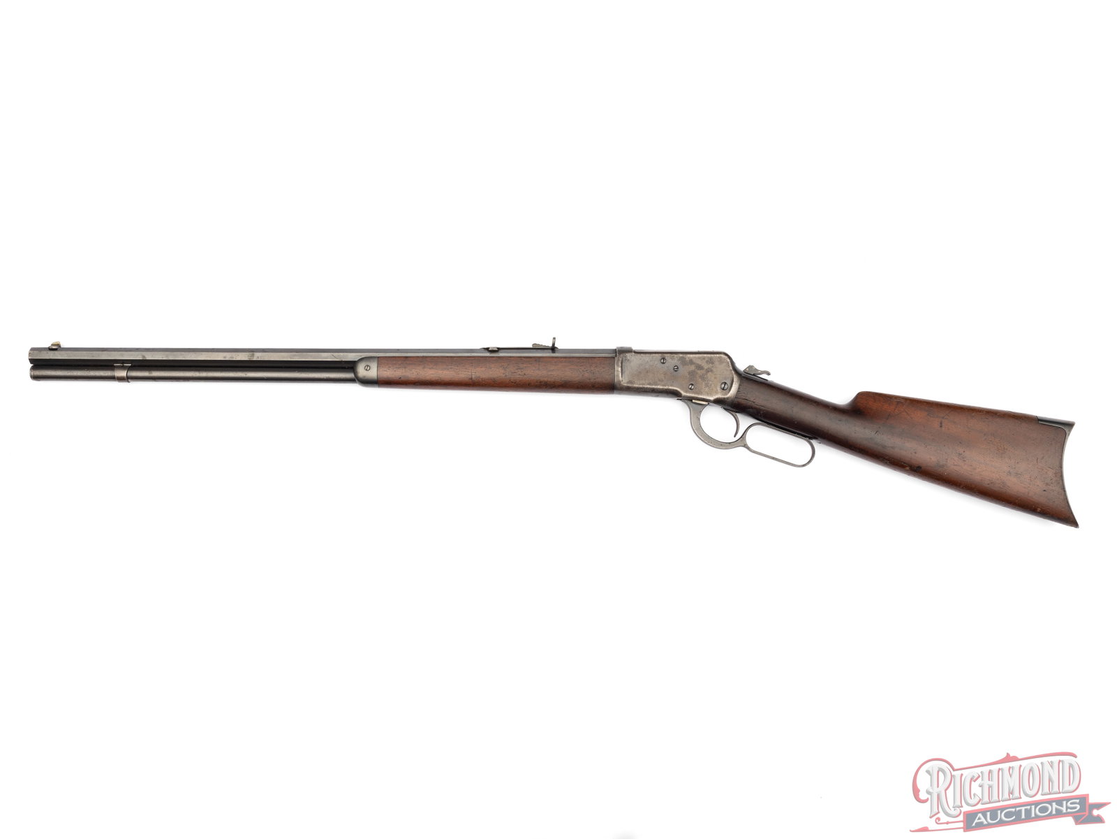 Antique Winchester Model 1892 Lever Action Rifle In .38 WCF - 2
