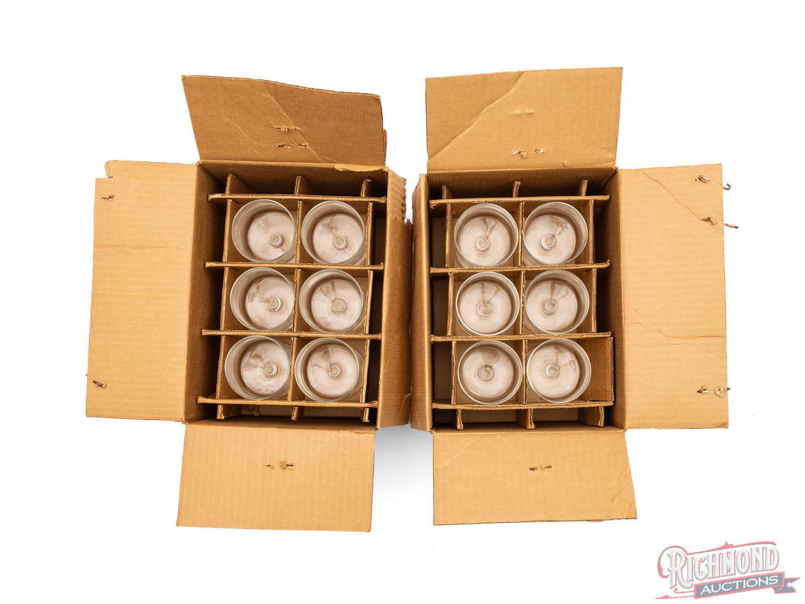Set of 12 Winchester 100th Anniversary Stemmed Glasses - 2