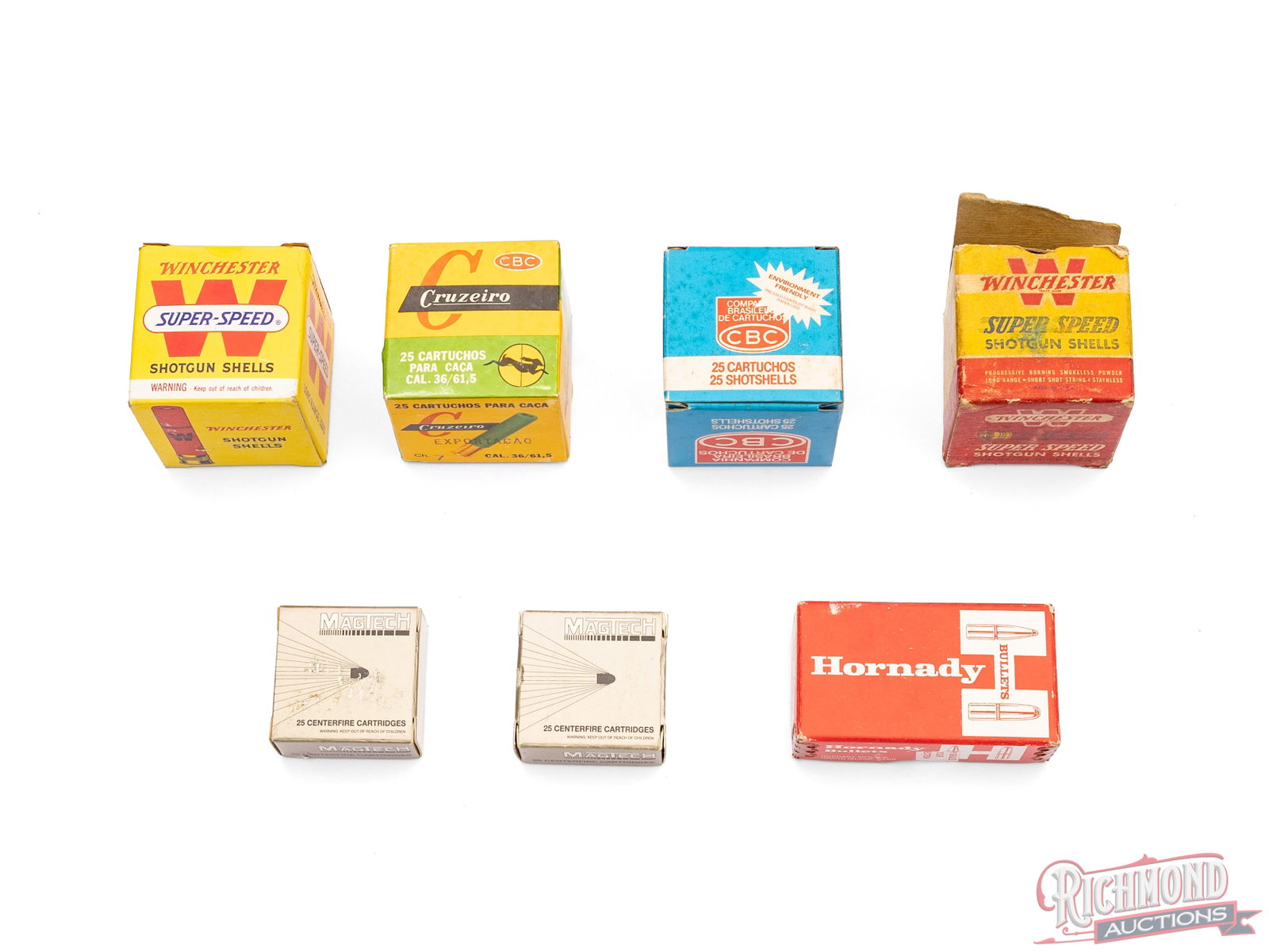 Mixed Lot Of 94 .410 Shells, 50 .25 Auto Cartridges, And Box Of 6mm Bullets (1 of 2)