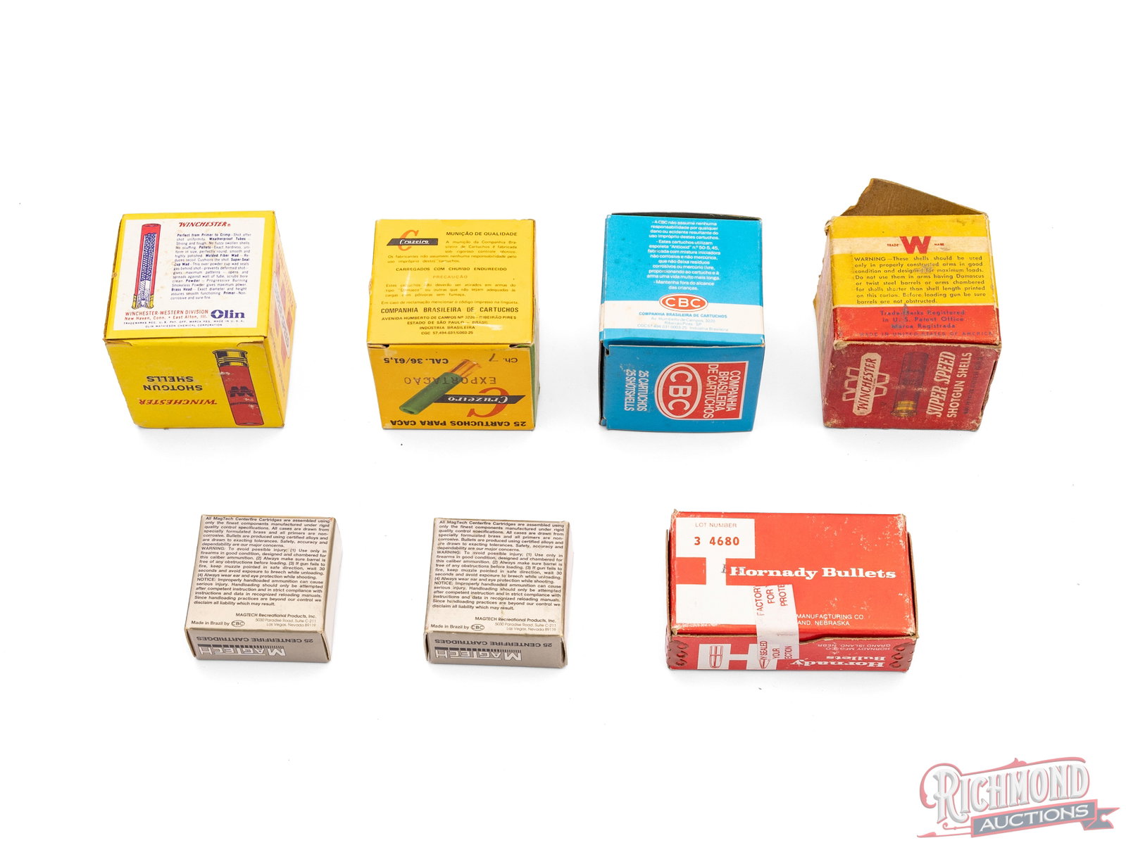 Mixed Lot Of 94 .410 Shells, 50 .25 Auto Cartridges, And Box Of 6mm Bullets - 2
