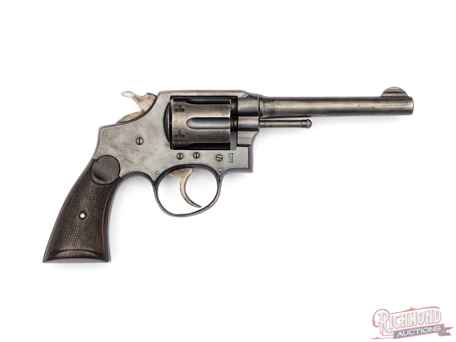 Eibar Colt Clone Spanish Model 92 Double Action .38 Long Revolver - 2