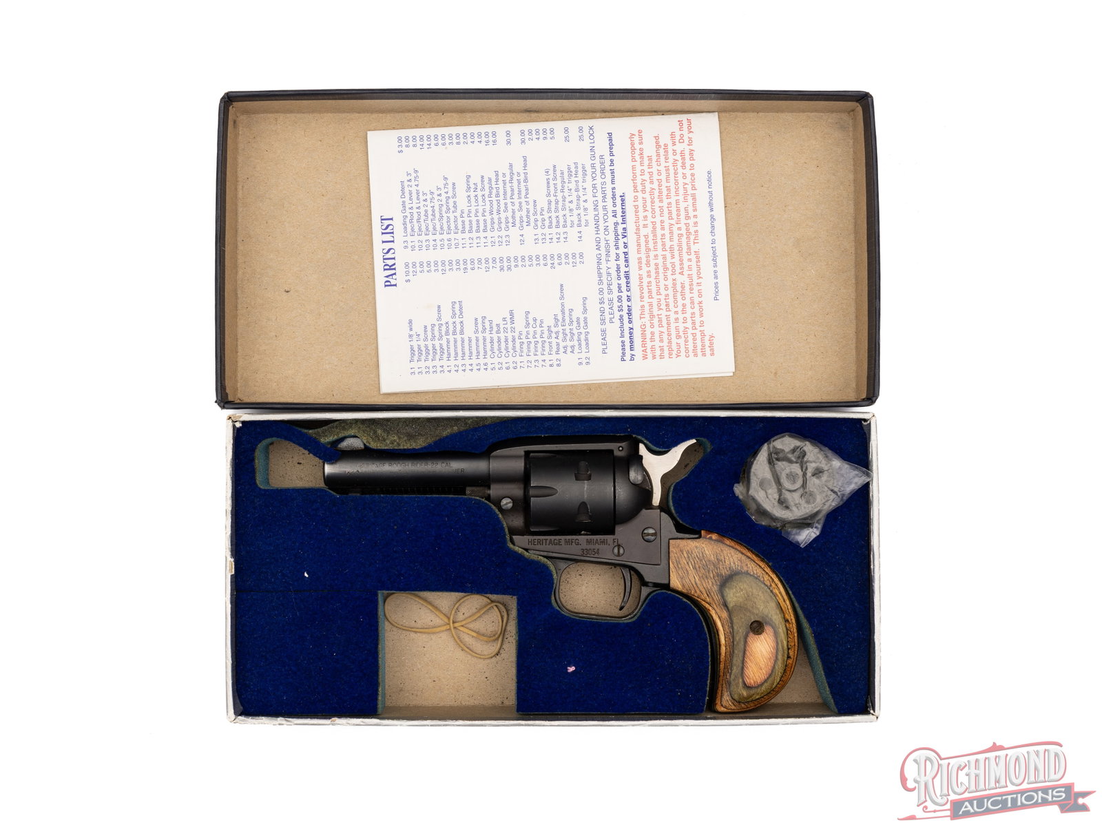 Heritage Rough Rider Birdshead .22 Combo Revolver - 4