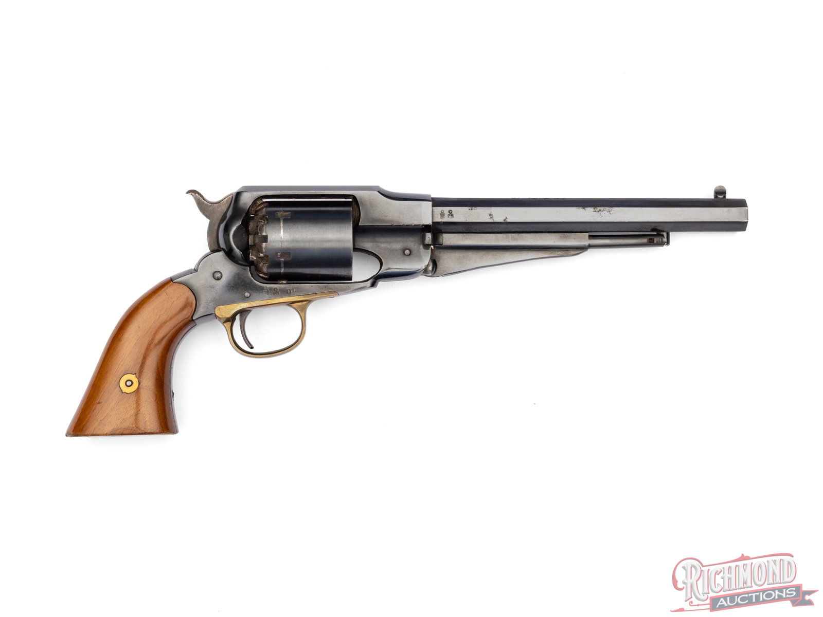 Uberti 1858 Remington New Model Army .44 Caliber Black Powder Revolver - 2