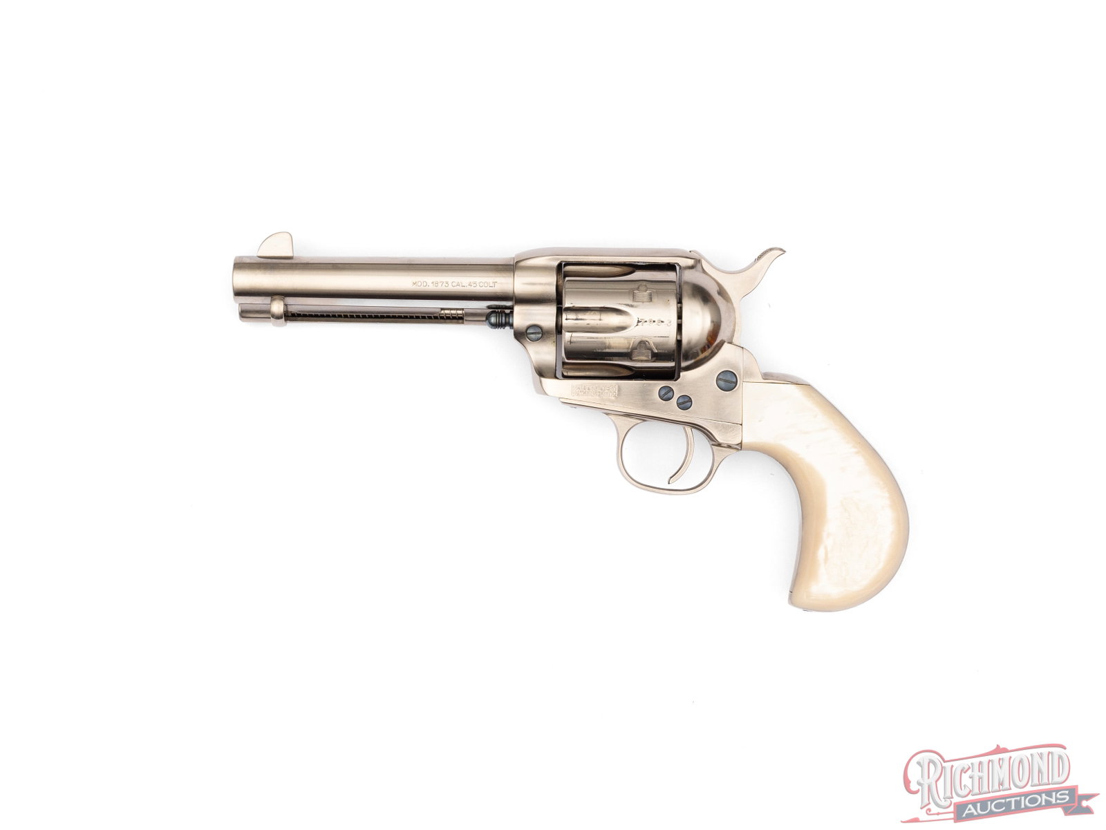 Uberti Stoeger 1873 Cattleman Birds Head Single Action Revolver .45 Colt In Original Box - 2