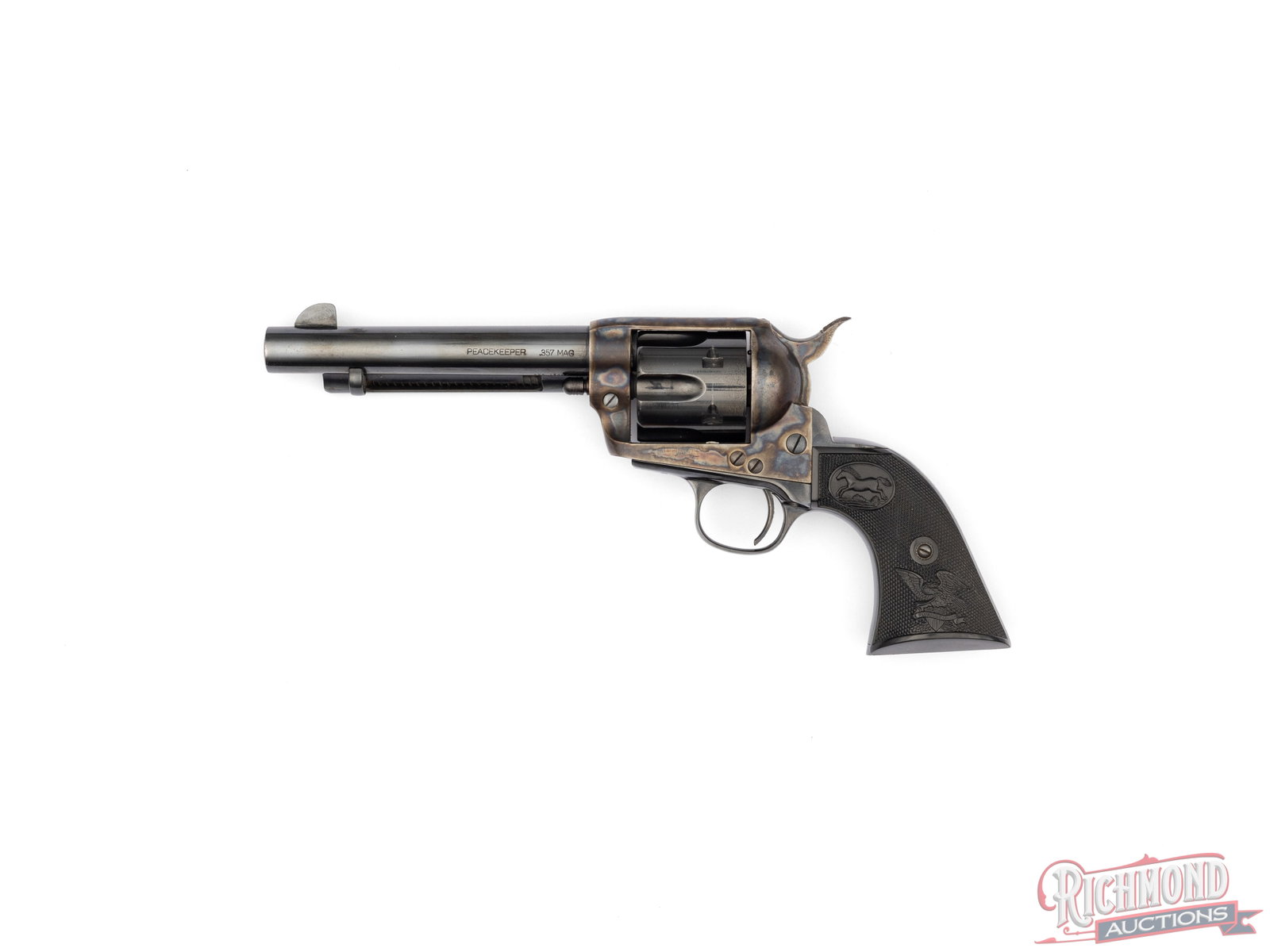 American Western Arms 1873 Single Action .357 MAG Peacekeeper Revolver In Original Case - 2