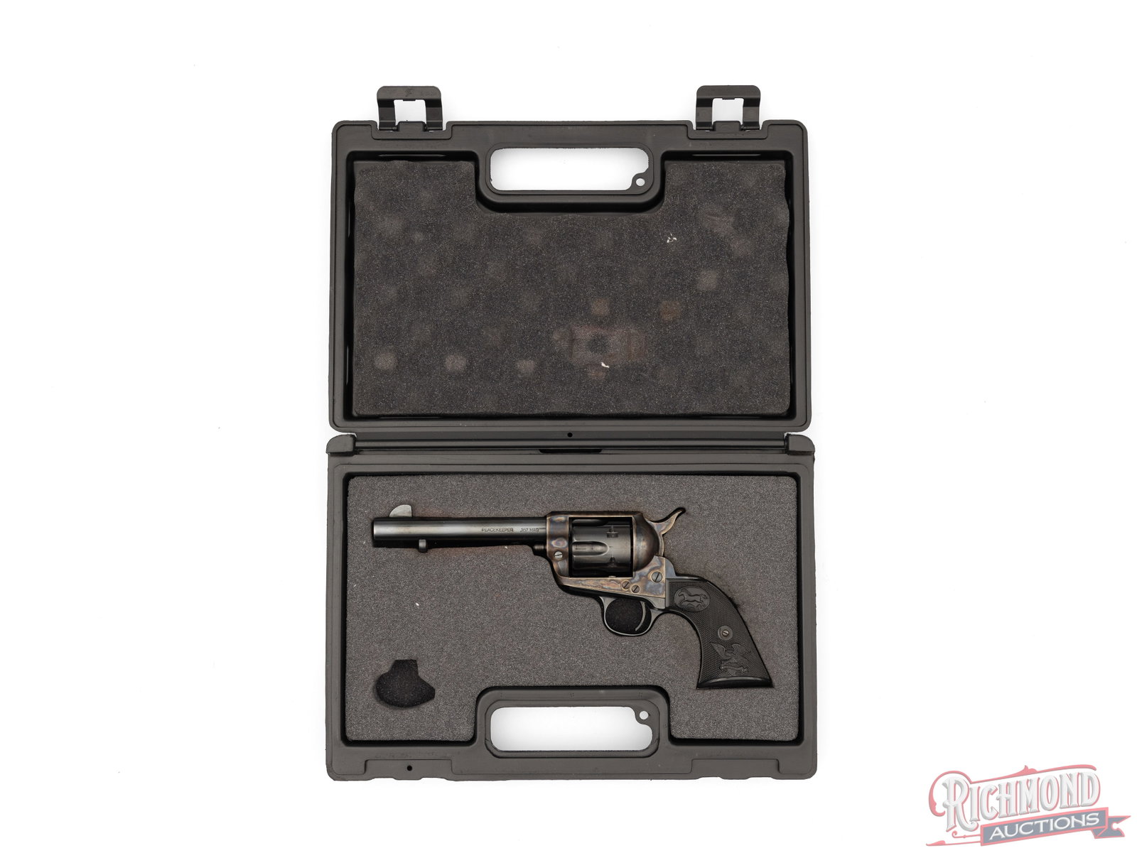 American Western Arms 1873 Single Action .357 MAG Peacekeeper Revolver In Original Case - 4