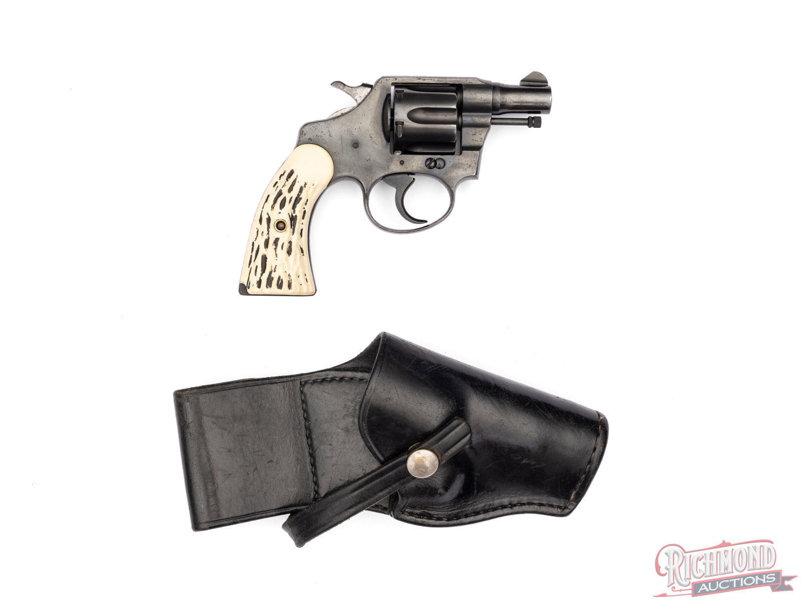 1926 Colt Police Positive .38 S&W Snub Nose Double Action Revolver F.R.P. Stamped - 2