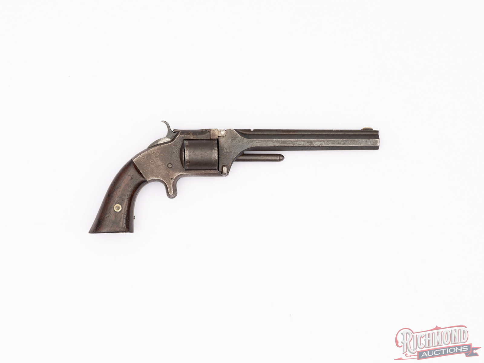 Antique Smith & Wesson Tip-Up Model 2 "Old Army" .32 Rimfire Single Action Revolver - 2