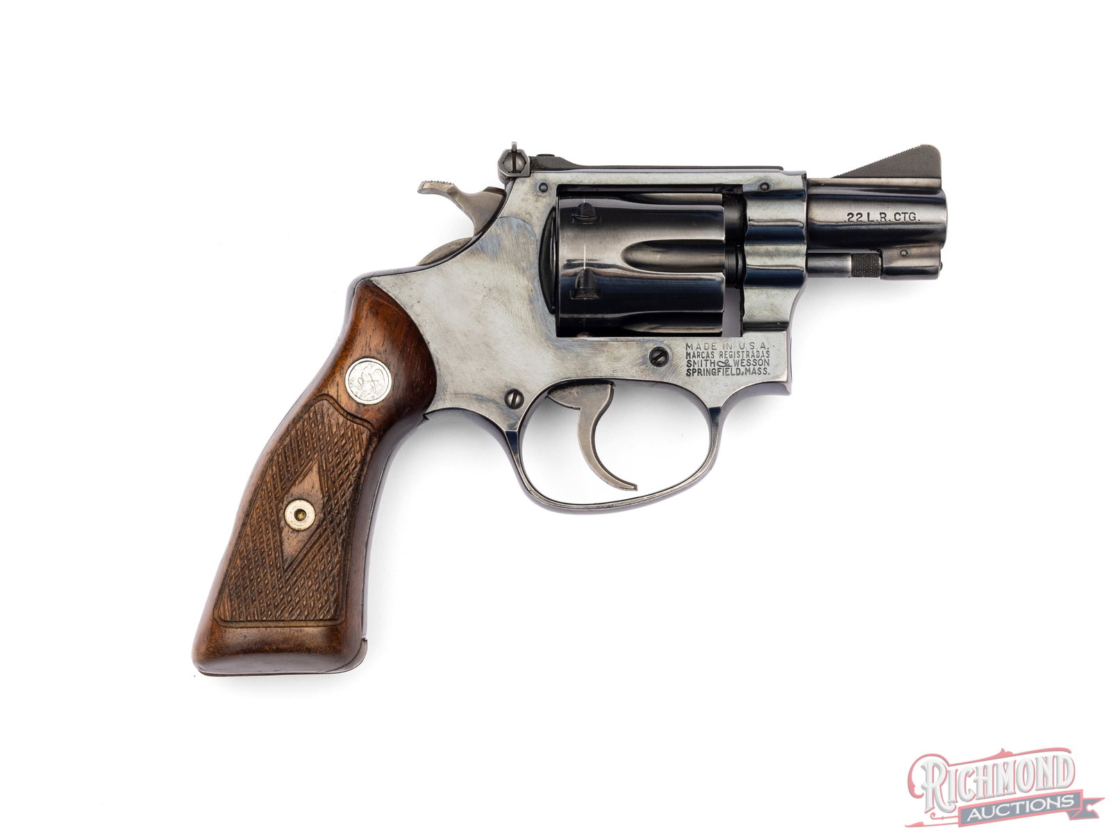 Smith & Wesson Model 34-1 .22 LR Double Action 2" Revolver - 2