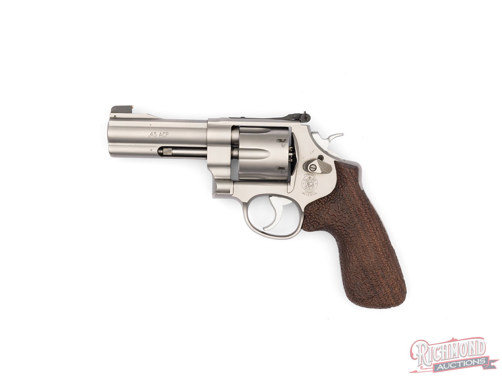 Smith & Wesson Model 625-8 Double Action .45 ACP Revolver With Accessories In Original Case - 2