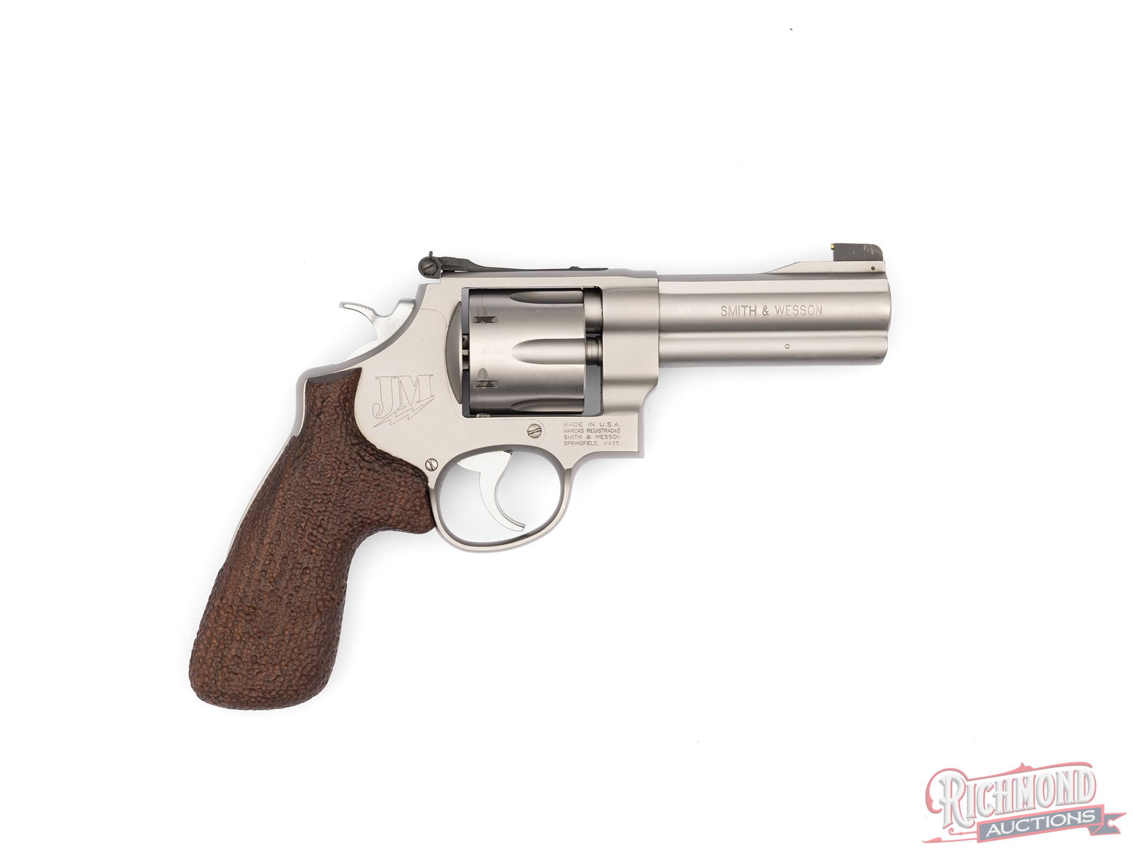 Smith & Wesson Model 625-8 Double Action .45 ACP Revolver With Accessories In Original Case - 3