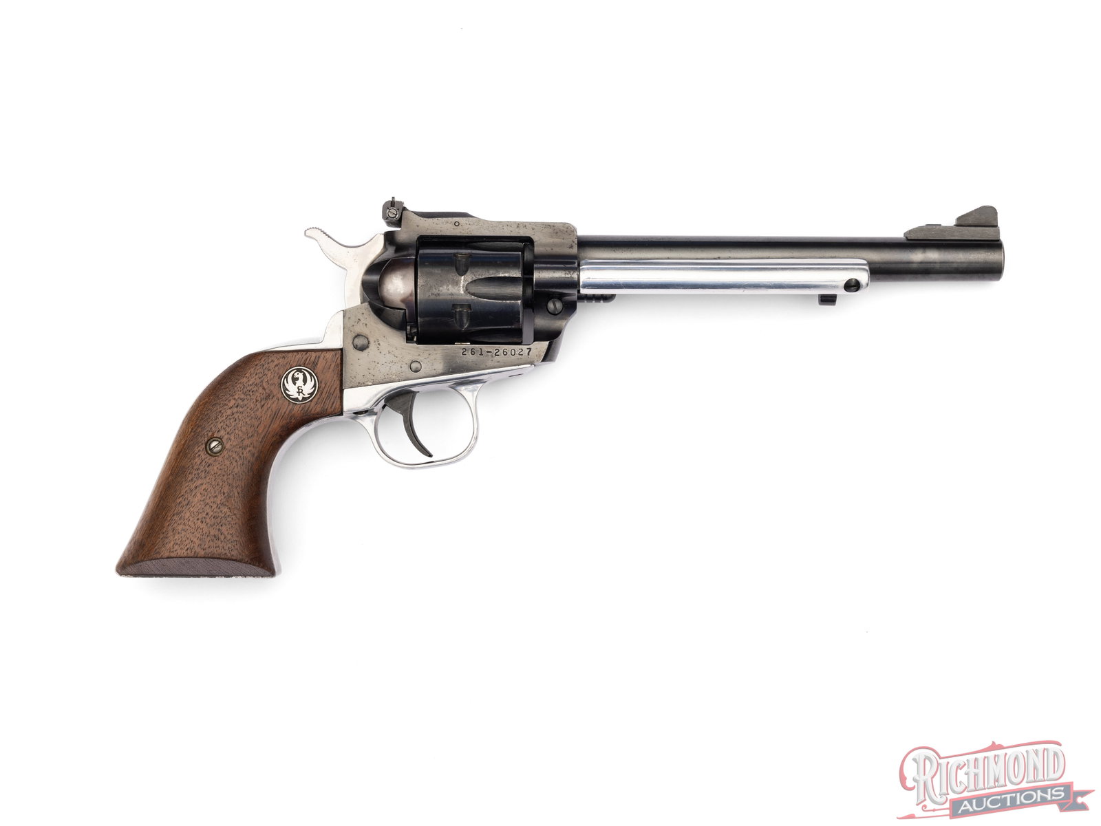 Ruger New Model Single Six .22 LR Two-Tone Single Action Revolver - 2