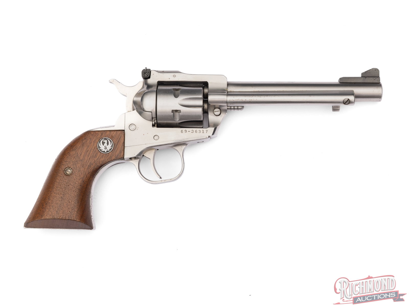 Ruger New Model Single Six .22 LR Stainless Single Action Revolver - 2