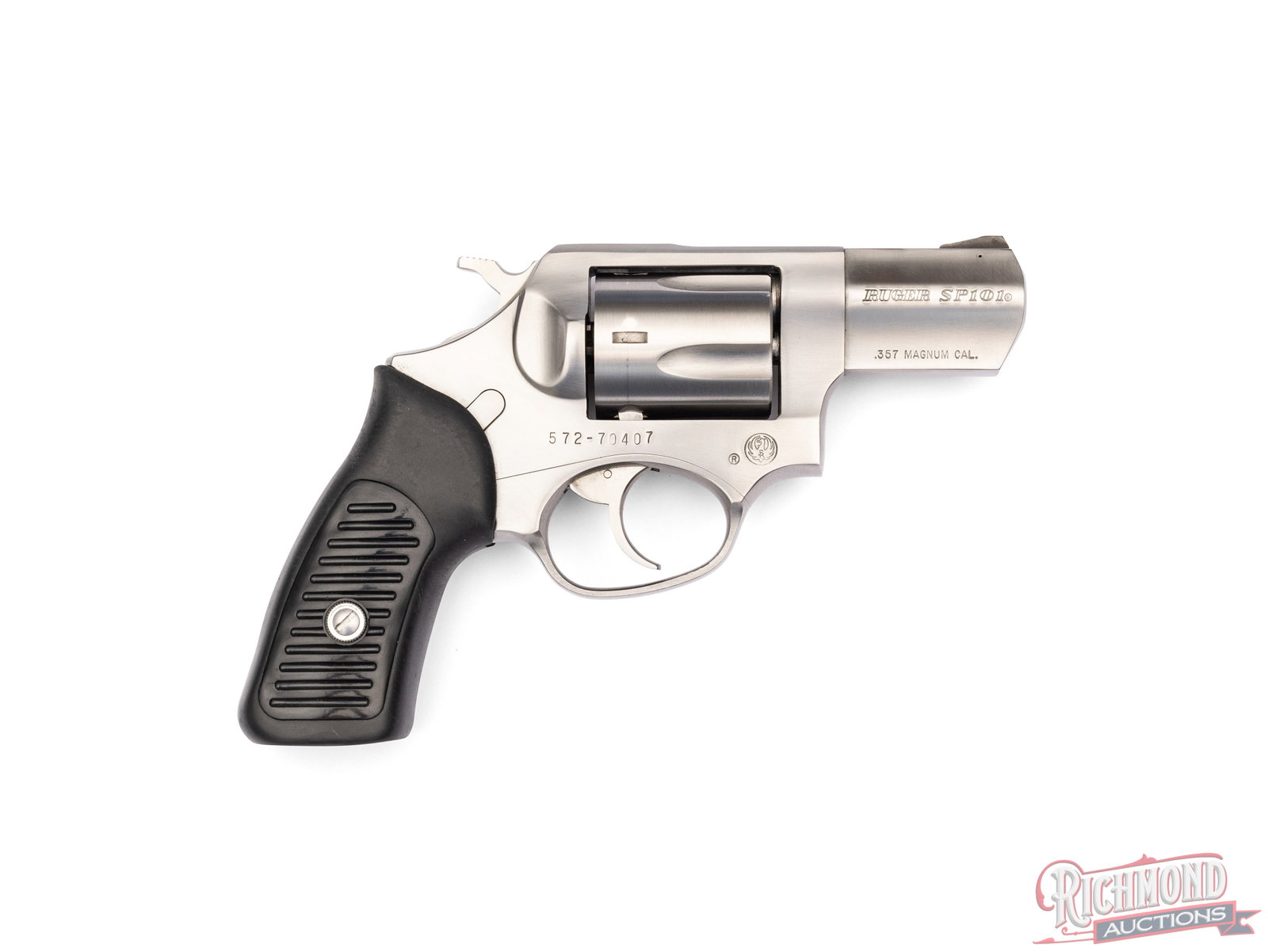 Ruger Model SP101 .357 MAG Stainless 2-1/4" Snub Nose Double Action Revolver - 2