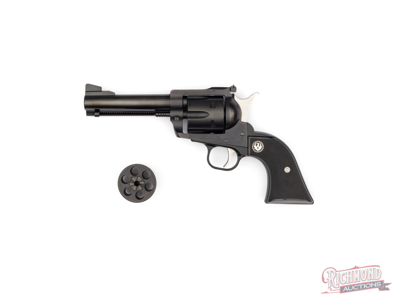 Ruger New Model Blackhawk Single Action .357 MAG & 9mm Revolver In Original Case - 2
