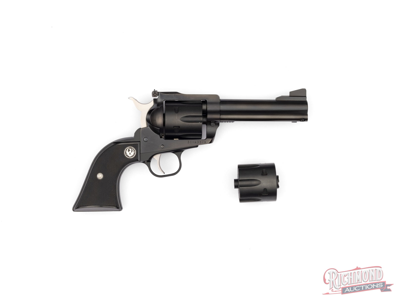 Ruger New Model Blackhawk Single Action .357 MAG & 9mm Revolver In Original Case - 3