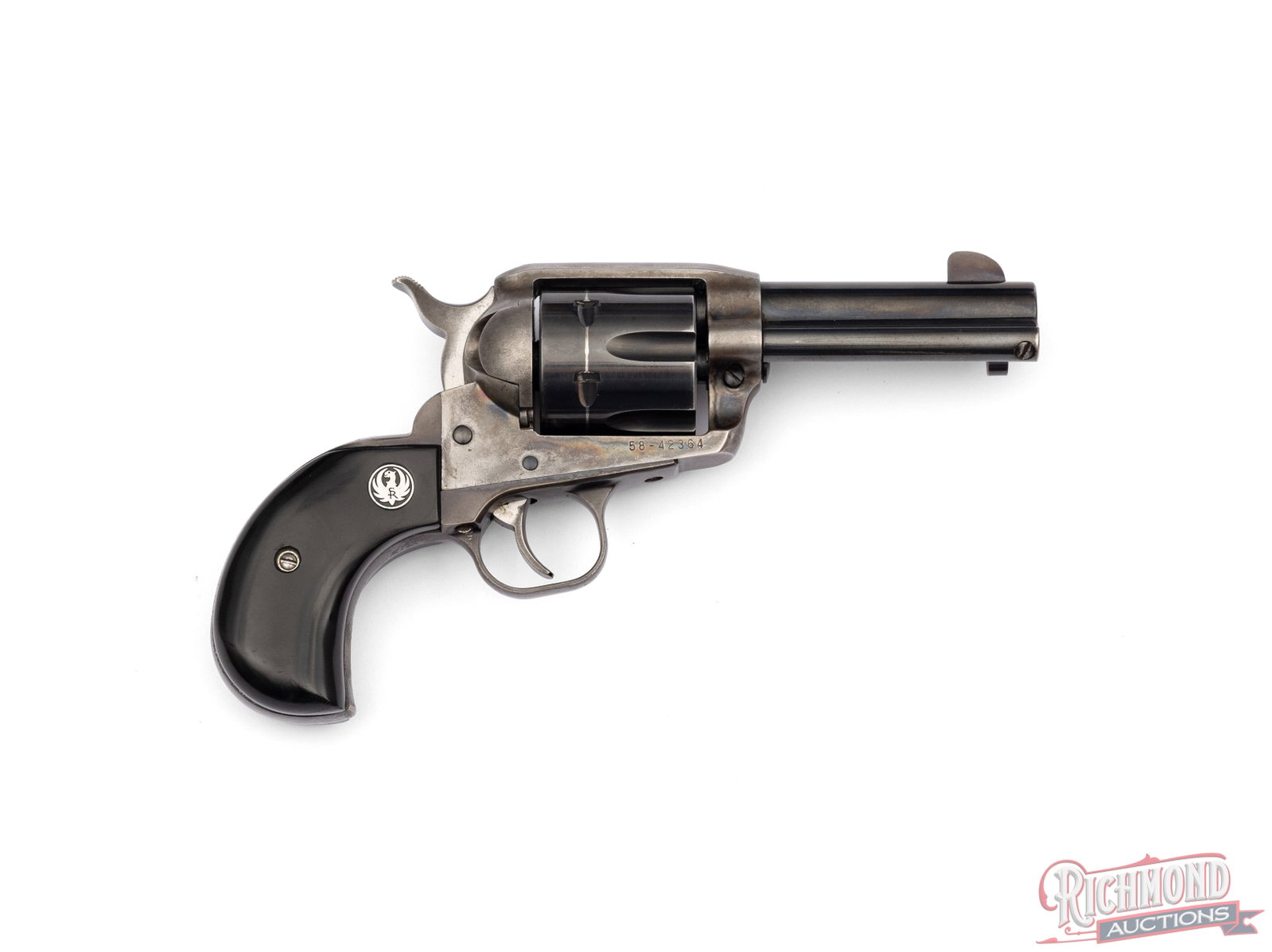 Ruger Vaquero .45 Caliber Revolver With Birds head Grip 3 1/2" Barrel - 2