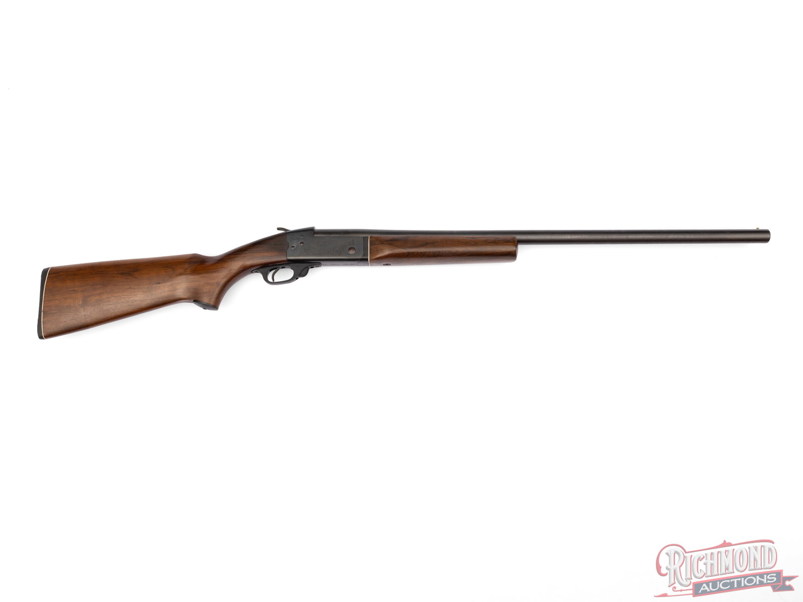 CBC Brazil Model SB 12 Gauge Break Action Single Shot Shotgun: Manufactured by CBC in Brazil. This shotgun features a 28" blued round proof tested barrel with brass bead front sight. Chambered for 2-3/4" shells with a Full choke. Blued receiver with grade 1