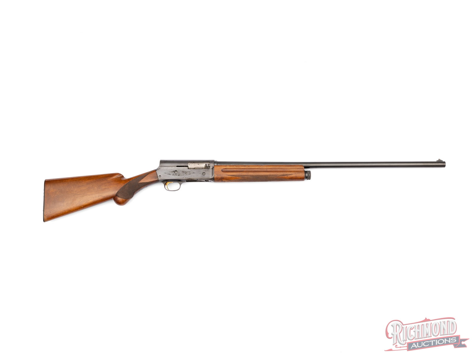 1961 Browning Belgium Sweet Sixteen 16 GA Semi-Auto Shotgun: Manufactured by FN in Belgium for Browning in 1961. Features a 27" blued Special Steel round barrel with nickel bead front sight. Chambered for 2-3/4" shells with a Modified choke. Semi-auto action