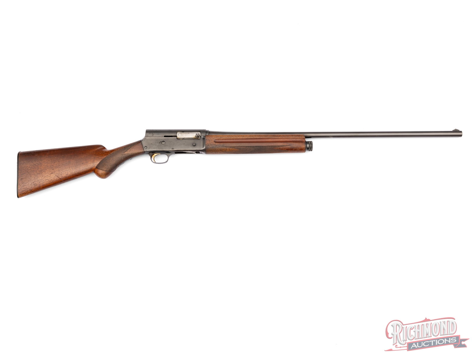1959 Browning Belgium A-5 Twenty 20 GA Semi-Auto Shotgun: Manufactured by FN in Belgium for Browning in 1959. Features a 27" re-blued round barrel with nickel bead front sight. Chambered for 2-3/4" shells with a Improved Modified choke. Semi-auto action