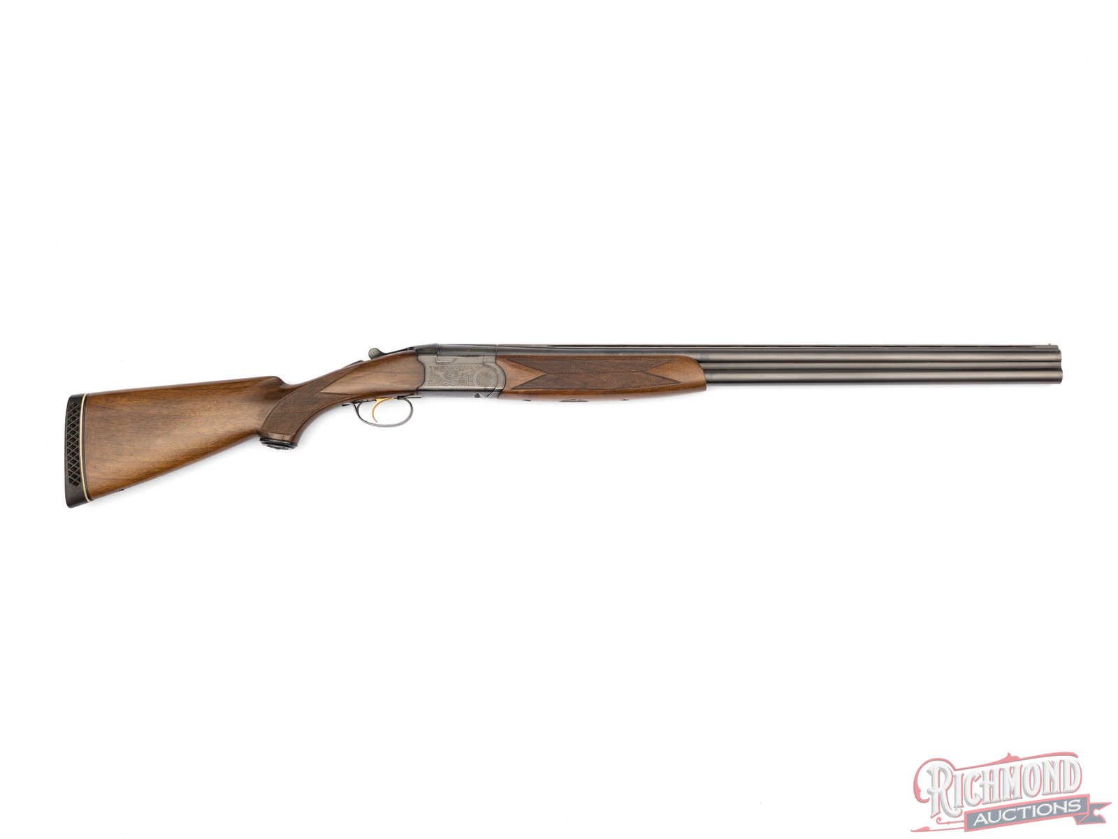 Beretta Model BL-3 Over/Under 12 Gauge Shotgun 28": Manufactured in Italy by Beretta in the early 1970's. Features a 28" blued ventilated high strength Chromium Molyboenum steel barrels with a nickel bead front sight. Chambered for 2-3/4" shells with F