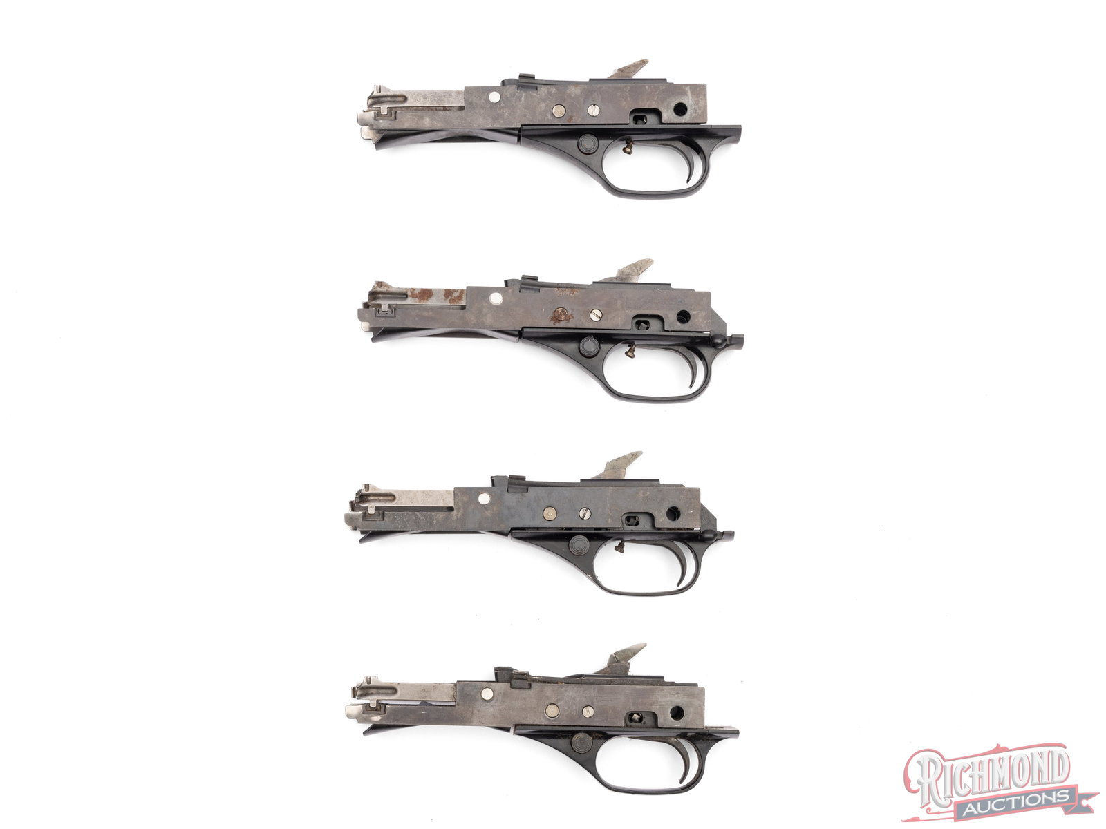 Four Winchester Shotgun Trigger Groups - 2