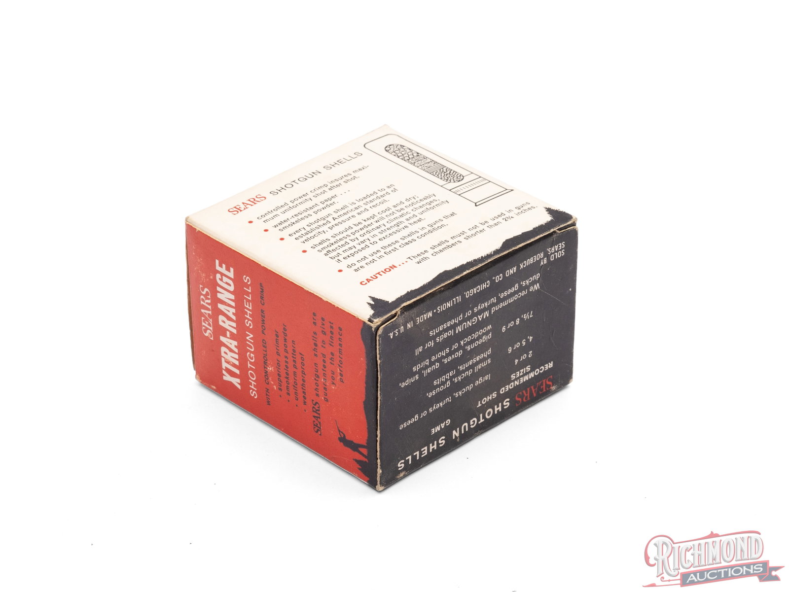 Sears Xtra-Range 20 Gauge Shotgun Shells Collector's Box - 2