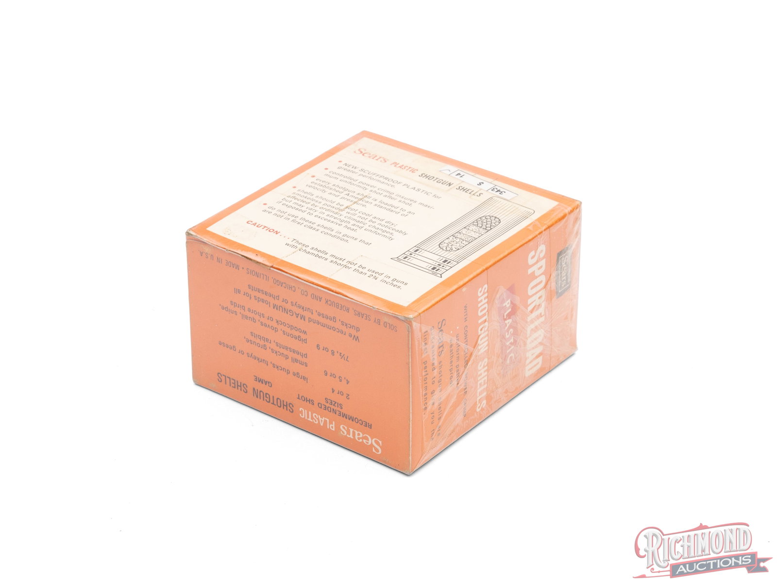 Sears 12 Gauge Sportload Plastic Shotgun Shells Collector's Box - 2