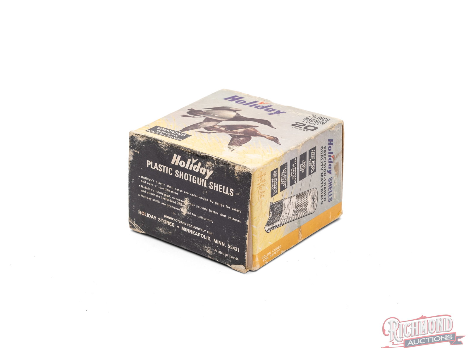 Full Box of Holiday 20 Gauge 2 3/4" Magnum Load Plastic Shotgun Shells - 2