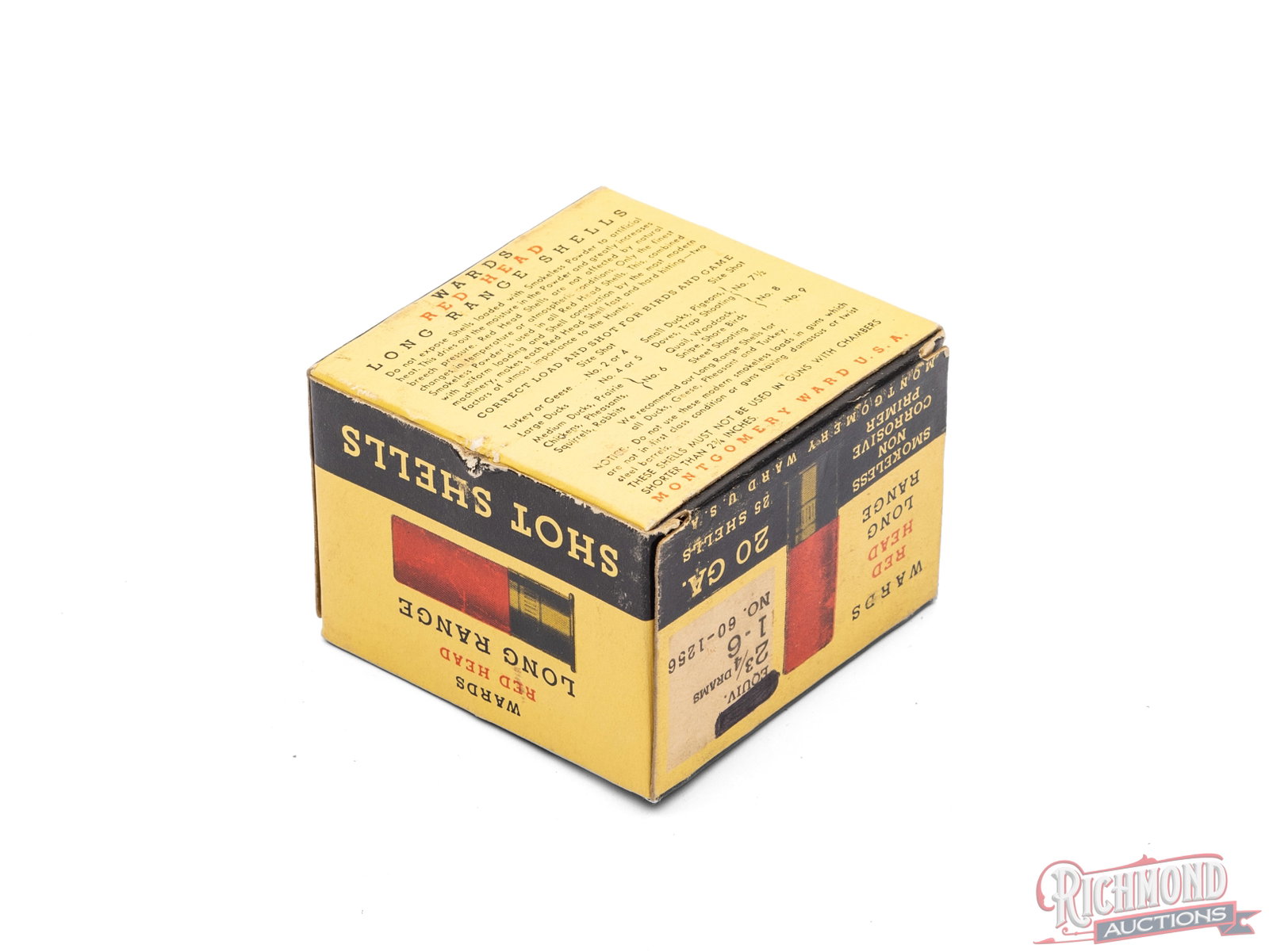 Full Box of Wards Red Head 20 Gauge Long Range Shot Shells - 2